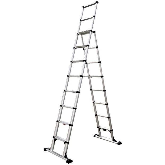 Telesteps 10-Foot Professional Telescoping Combination Ladders 1 Telesteps 10-Foot Professional Telescoping Combination Ladders