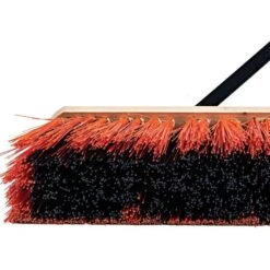Leonard Dual-Bristle Push Broom, 24-Inch Wide Block -Outdoor Garden Store 1624 2