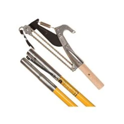 Corona Compound Pole Pruner Kit With Yellow Fiberglass Poles