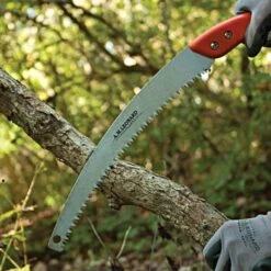Leonard Tri-Edge Pruning Saw, 13-inch Curved Blade -Outdoor Garden Store 713ts 2
