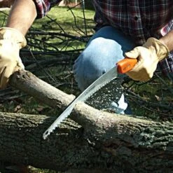 Leonard Tri-Edge Pruning Saw, 13-inch Curved Blade -Outdoor Garden Store 713ts 5