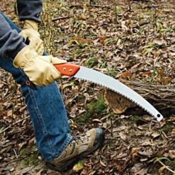 Leonard Tri-Edge Pruning Saw, 13-inch Curved Blade -Outdoor Garden Store 713ts 6