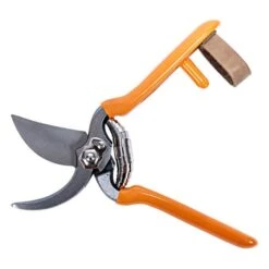 Leonard Forged Bypass Pruning Shear With Vinyl Grip -Outdoor Garden Store a200 left open
