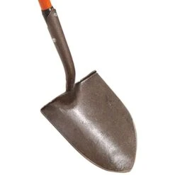 Leonard Forged Round-Point Shovel With 48-Inch Fiberglass Handle -Outdoor Garden Store a3350 1 1 1