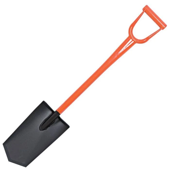 Leonard All-Steel Diamond-Point Spade With D-Grip Handle 2 Leonard All-Steel Diamond-Point Spade With D-Grip Handle - Image 2