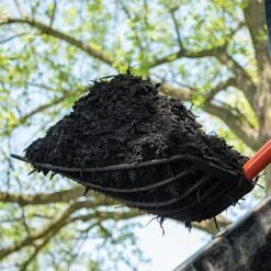 Leonard 10-Tine Forged Steel Scoop Fork With 48-Inch Straight Handle -Outdoor Garden Store amf10l 6