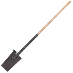 Leonard Classic Full Strap Spade With Straight Handle And Rubber Foot Pad