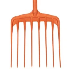 Poly Mulching Fork With D-Grip Handle By A.M. Leonard, 8 Tine, 15in Scoop X 44in Length, Lifetime Warranty -Outdoor Garden Store apf810 1 1