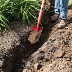 Leonard Trenching Shovel With 4-Inch Wide Blade 16 Leonard Trenching Shovel With 4-Inch Wide Blade -Outdoor Garden Store ats4 7