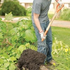 Leonard 10-Tine Ensilage Fork With Poly D-Grip -Outdoor Garden Store awf10 3