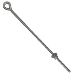Hot-Dip 1/2-Inch Galvanized Eyebolts And Washers Bulk Pack, 8-Inch Bolt Length