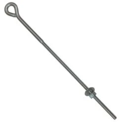 Hot-Dip 1/2-Inch Galvanized Eyebolts And Washers Bulk Pack, 12-Inch Bolt Length