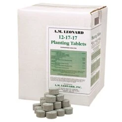 Leonard Fertilizer Tablets For Tree Planting 12-17-17 Controlled Release 12 Months 12 Gram