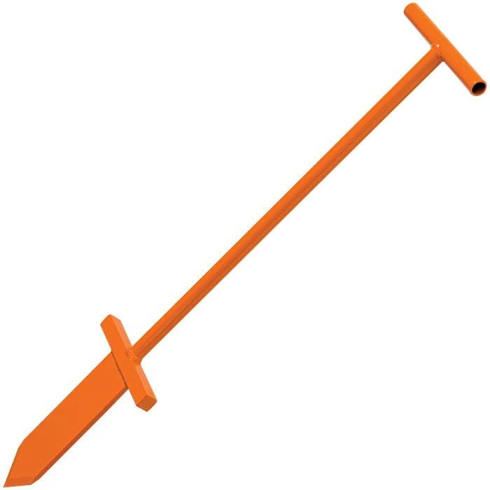 Leonard Planting Bar, 11" X 3.5" Pointed Blade, Steel 1 Leonard Planting Bar, 11" X 3.5" Pointed Blade, Steel