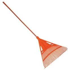 Leonard Poly Lawn Rake With Composite Handle, 30-Inch Head